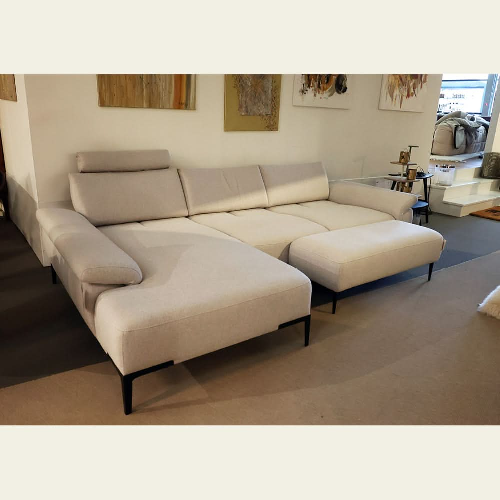 EXPO Rom1961 Ecksofa WAVE mit Rom1961 Hocker WAVE