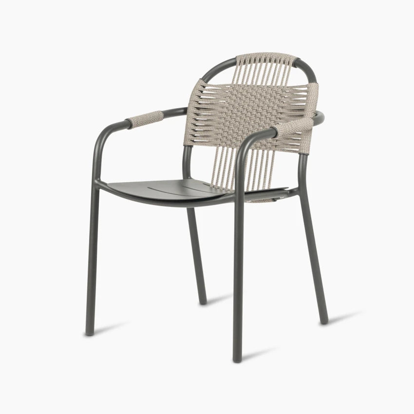 Chaise de jardin avec accoudoirs CLEO