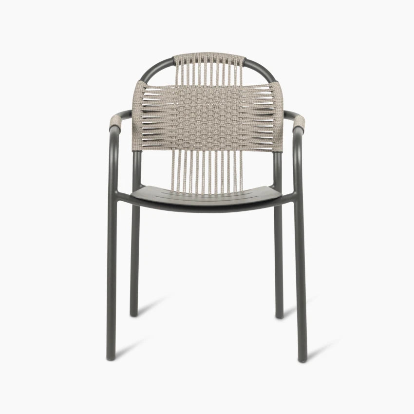 Chaise de jardin avec accoudoirs CLEO