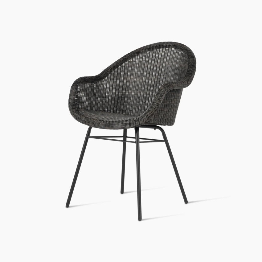 Chaise de jardin avec accoudoirs EDGARD