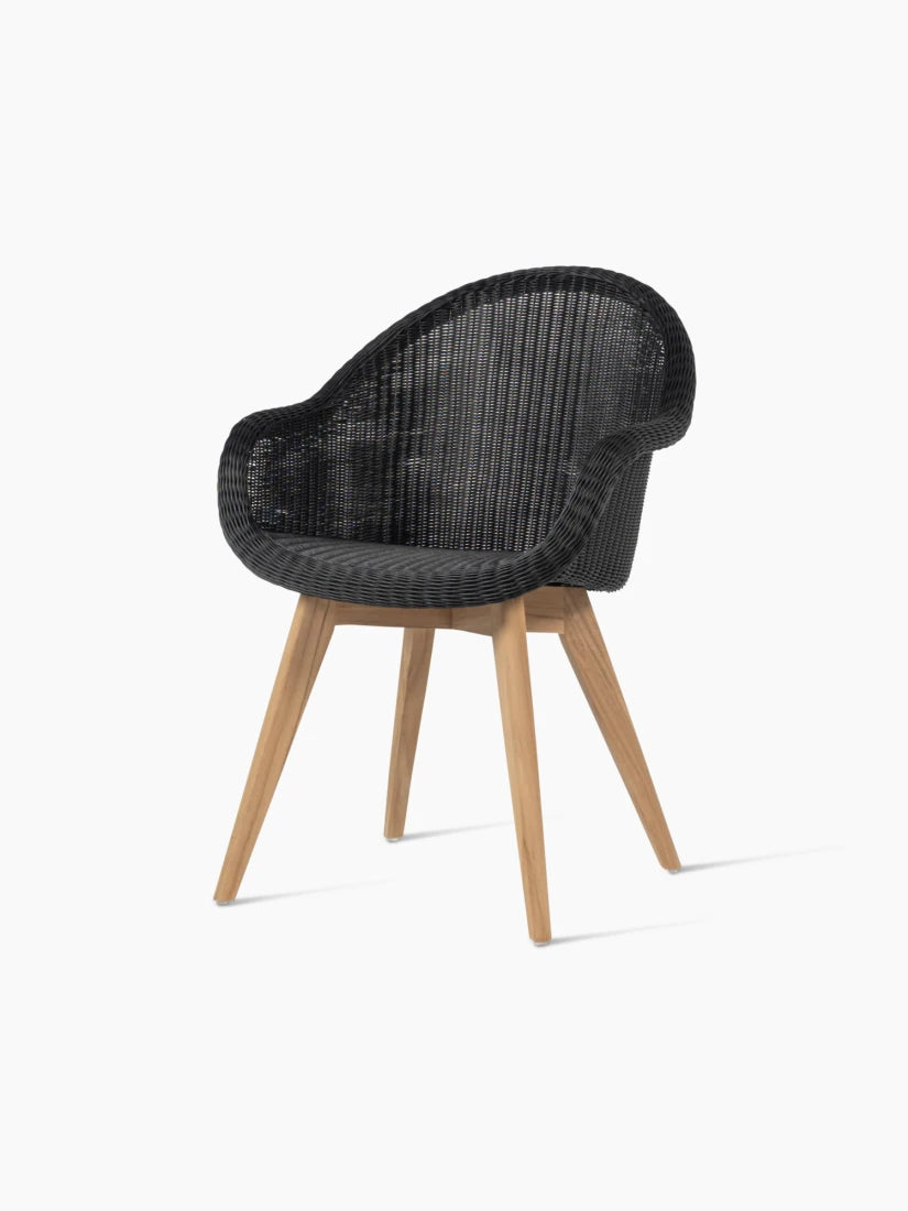Chaise de jardin avec accoudoirs EDGARD