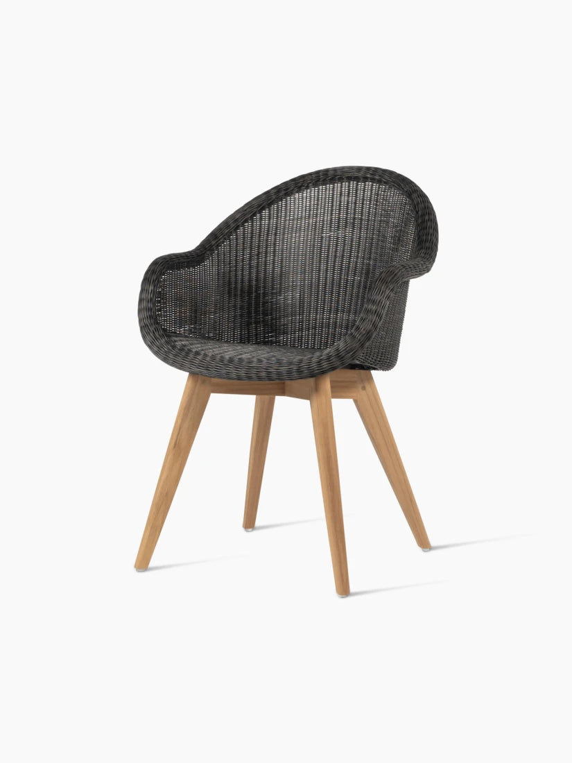 Chaise de jardin avec accoudoirs EDGARD