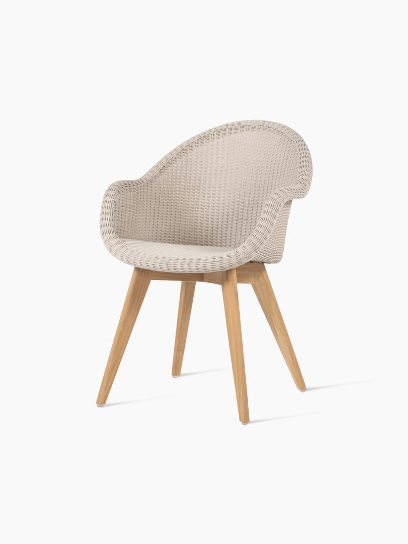 Chaise de jardin avec accoudoirs EDGARD