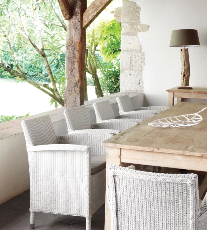 Chaise de jardin avec accoudoirs DOVILE