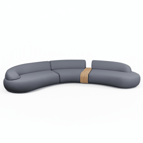 Cane - line - Gartensofa MELLOW 5 Sitzer - MELLOWAITGT 2 | Homestorys