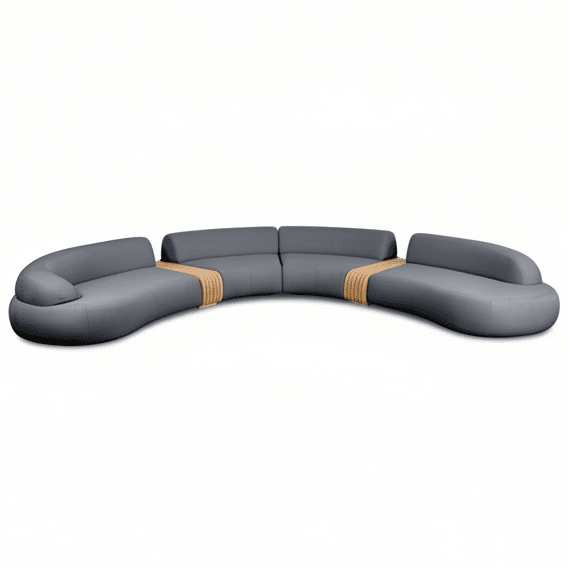 Cane - line - Gartensofa MELLOW 6 Sitzer - MELLOWAITGT 3 | Homestorys