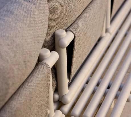 Cane - line - Gartensofa STICKS mit Plattform - STICKSPLATFY152T 1 | Homestorys