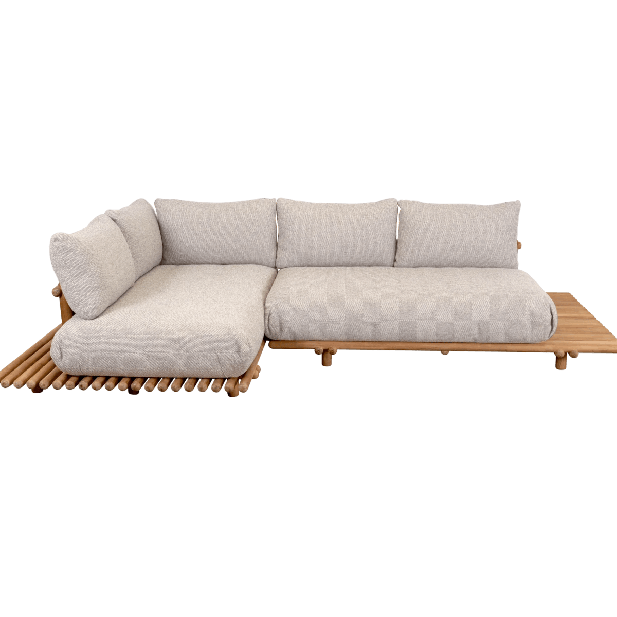 Cane - line - Gartensofa STICKS mit Plattform - STICKSPLATFYS92T 1 | Homestorys