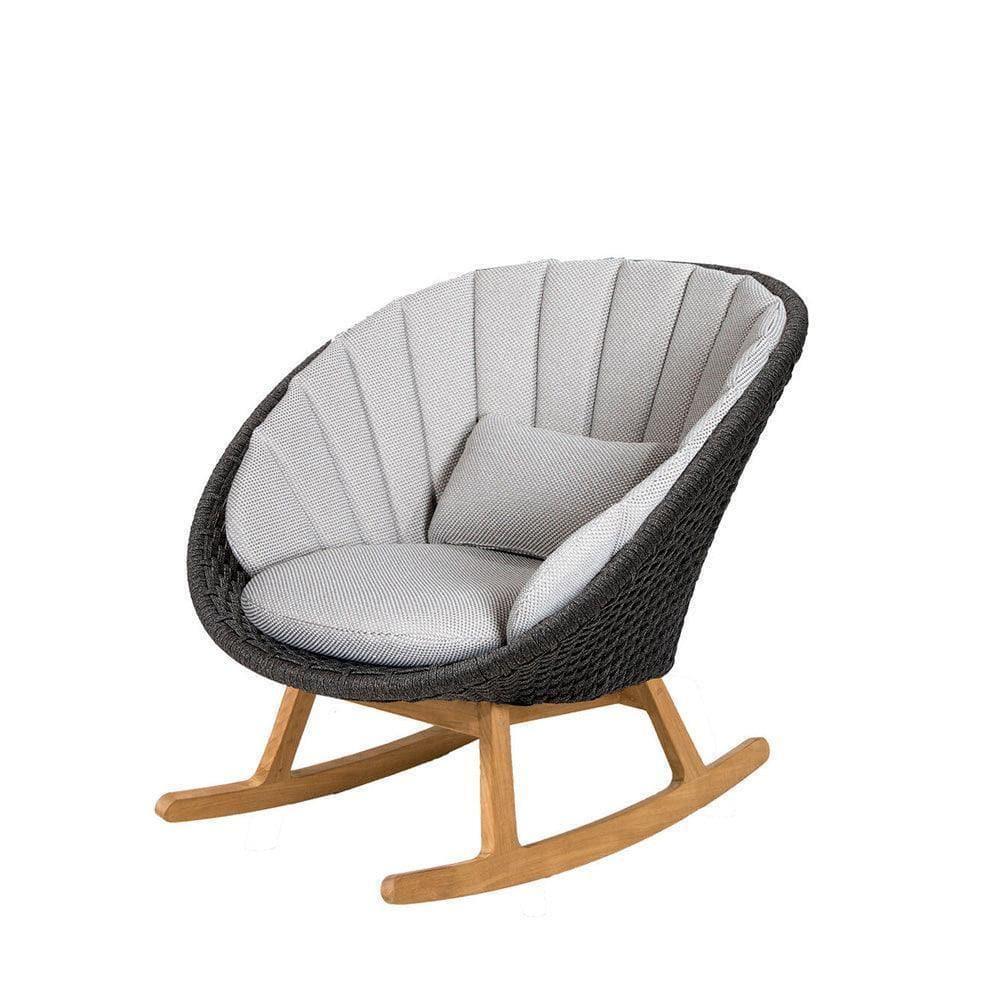 Cane - line - Schaukelstuhl PEACOCK - 5458RODGTRC-5458YN146 | Homestorys