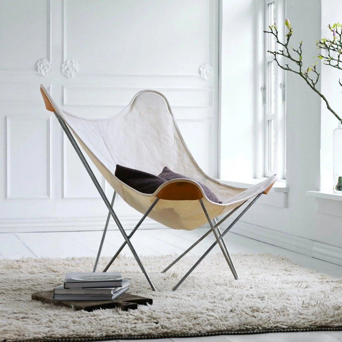 Cuero - Butterfly Chair CANVAS MARIPOSA -  | Homestorys