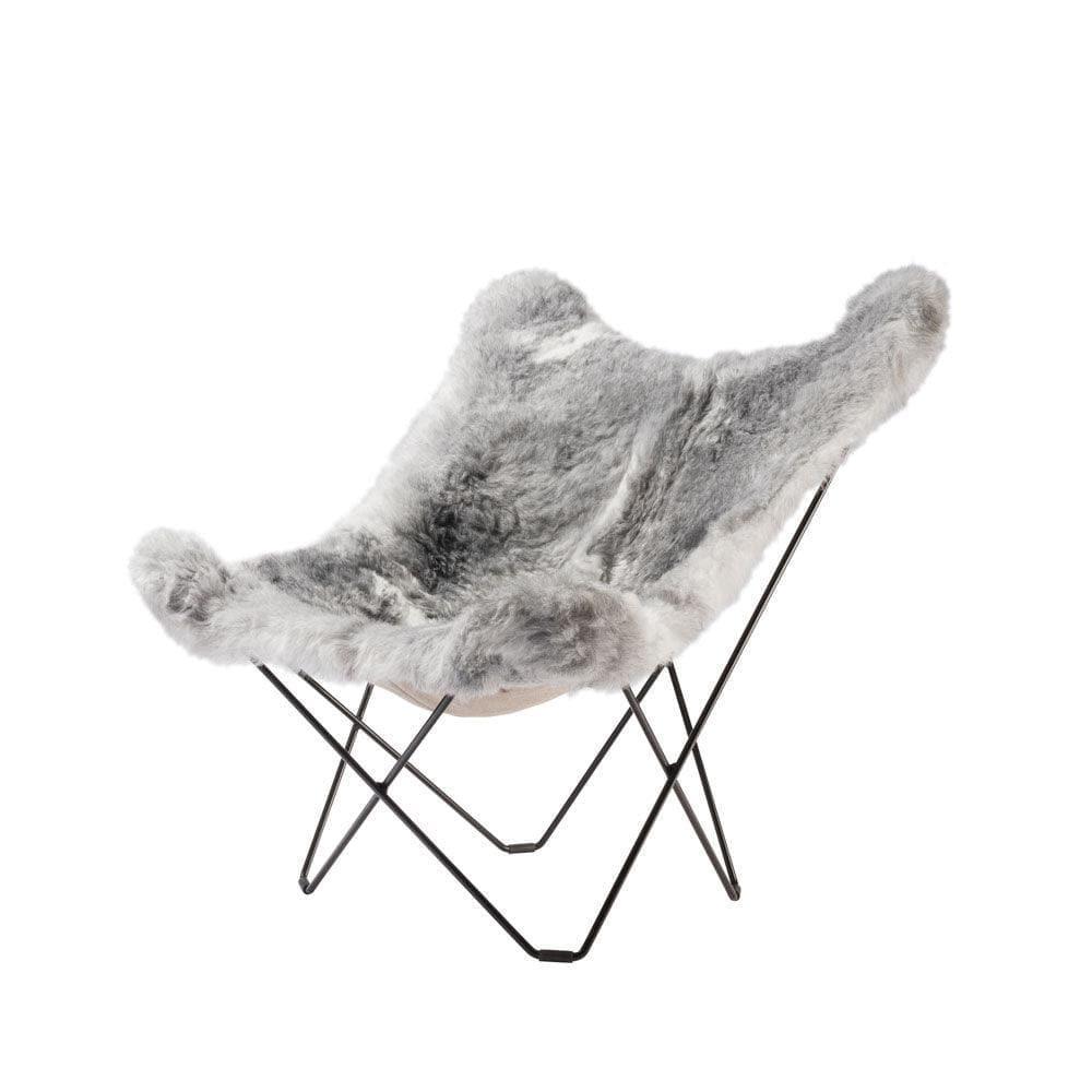 Cuero - Butterfly Chair ICELAND MARIPOSA - Schaffell -  | Homestorys