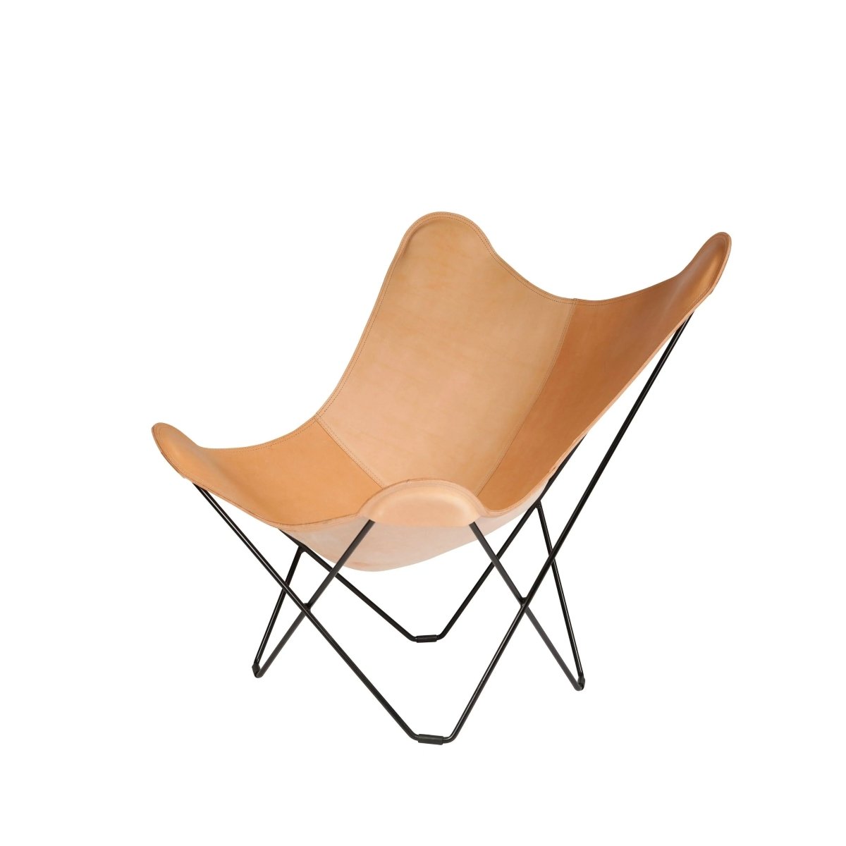 Butterfly Chair PAMPA MARIPOSA - Leder von Cuero | Homestorys