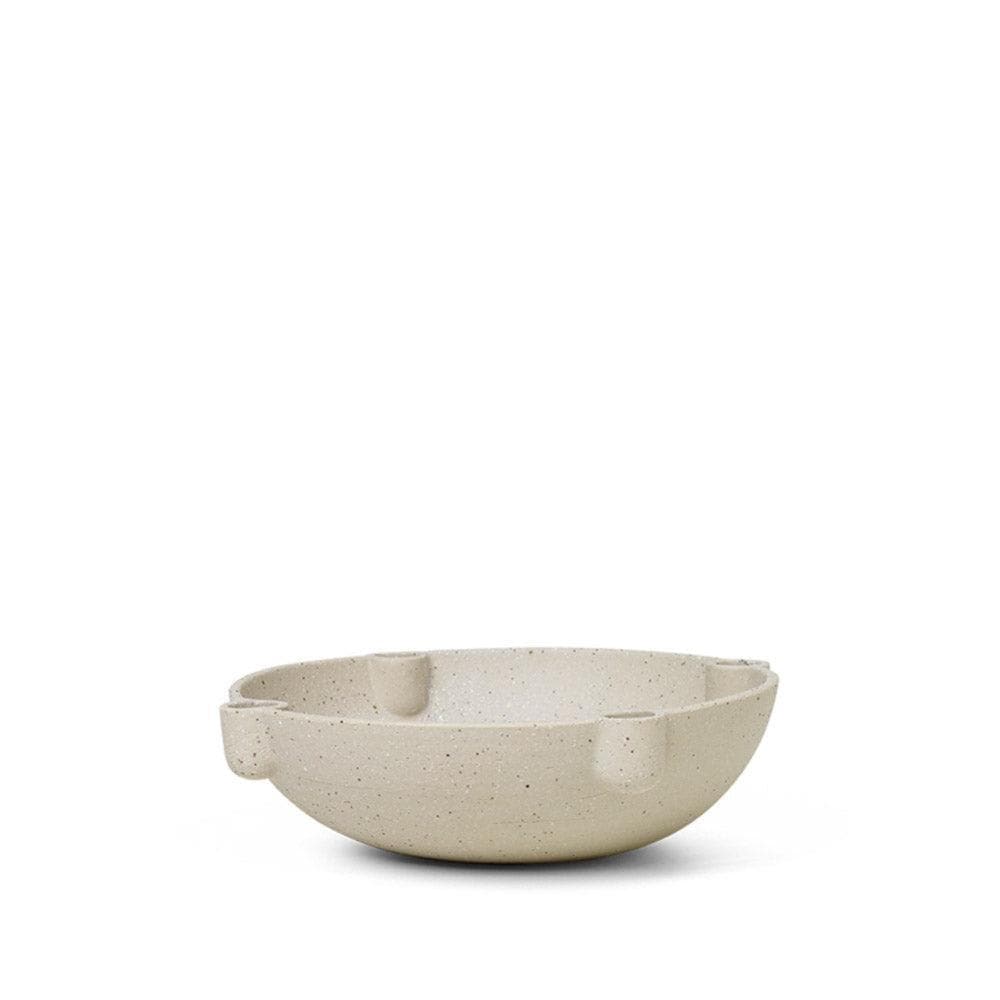 Ferm Living BOWL Large Kerzenhalter - Keramik _ Ferm Living _SKU 1104263131