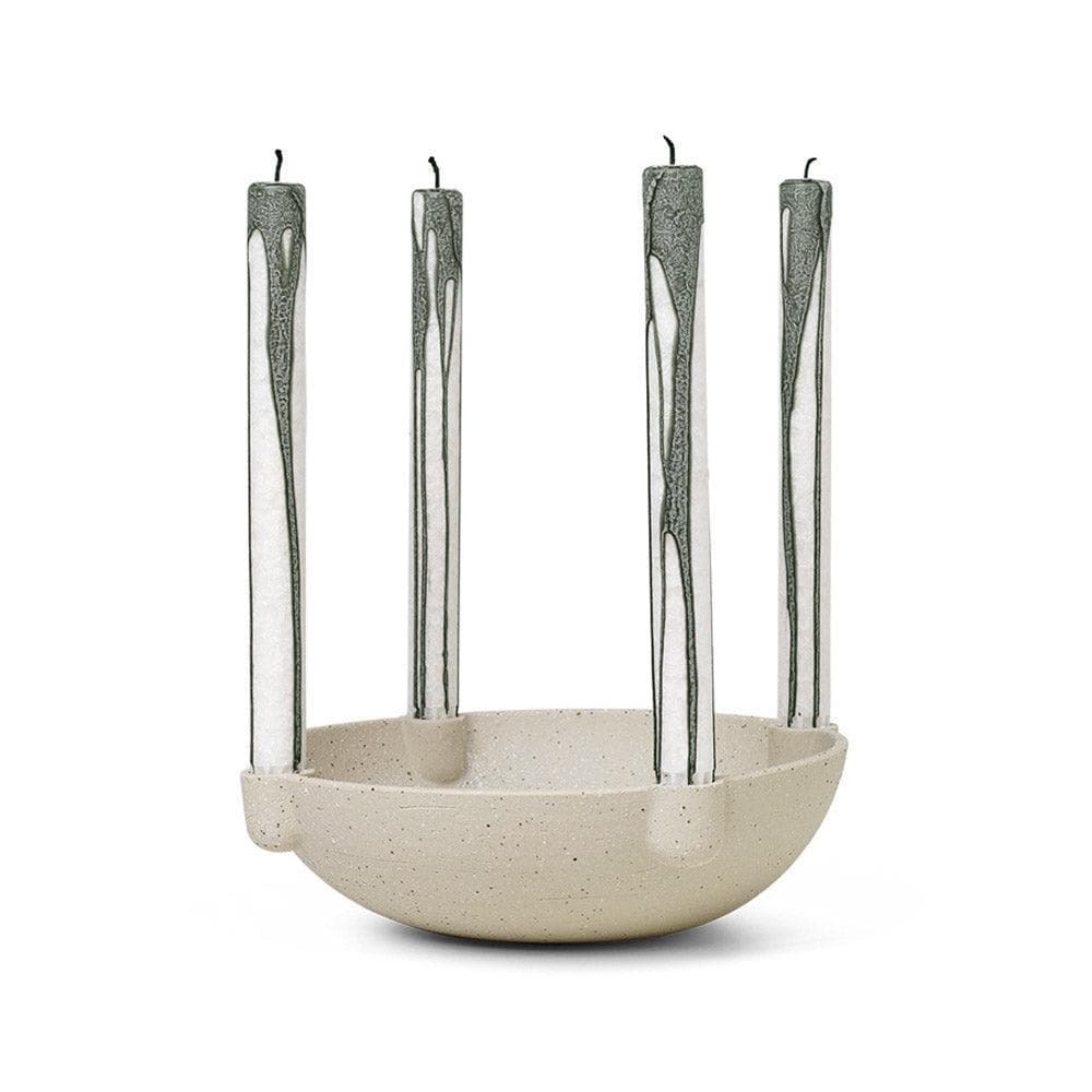 Ferm Living BOWL Large Kerzenhalter - Keramik _ Ferm Living _SKU 1104263131