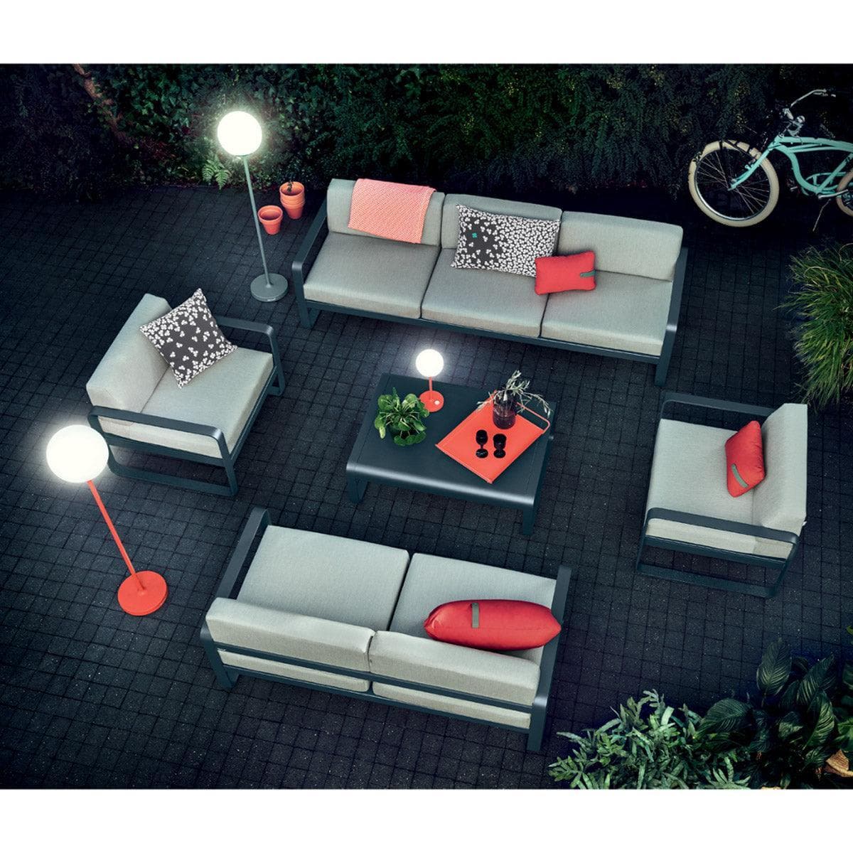 Gartensofa BELLEVIE - 3-Sitzer _ Fermob _SKU 848092A3