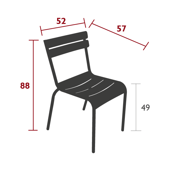 Gartenstuhl LUXEMBOURG _ Fermob _SKU 410121