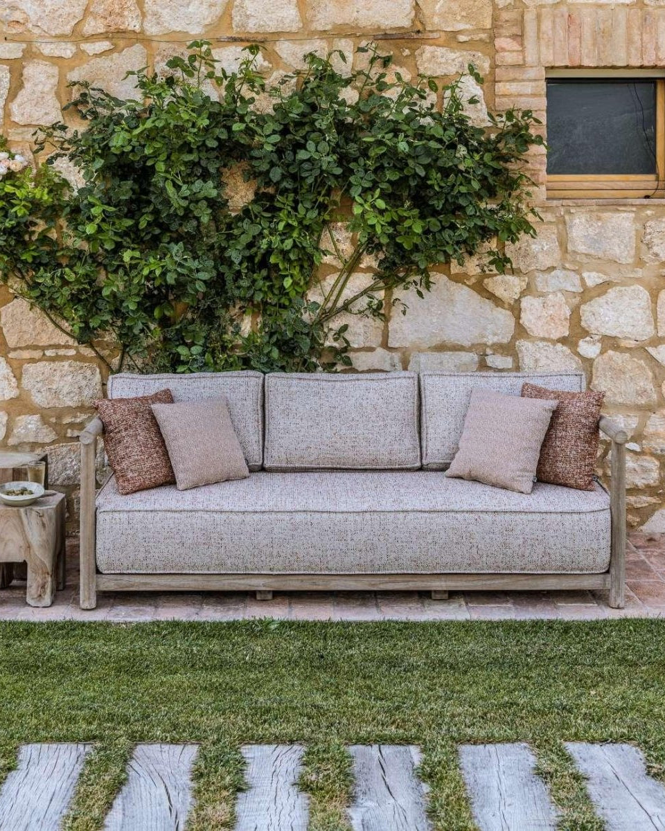 Gommaire - 2,5 Sitzer MIEKE - G710-PE-NAT-KNELOUT-LUX19 | Homestorys