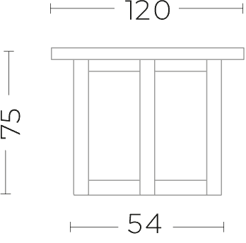 Gommaire - Esstisch JUSTIN - Rund - G654S-ABR | Homestorys