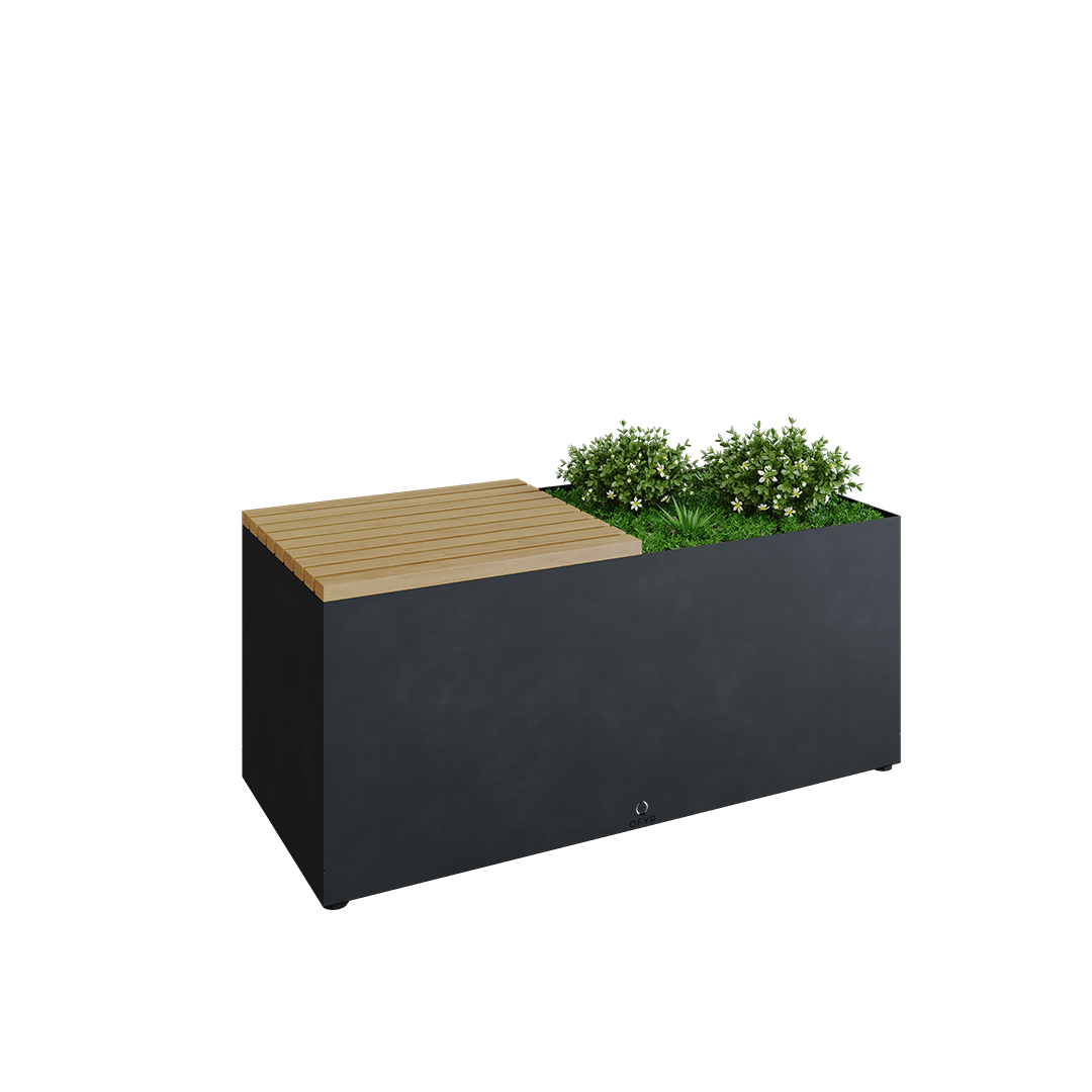 StockSale Herb Garden Banc noir