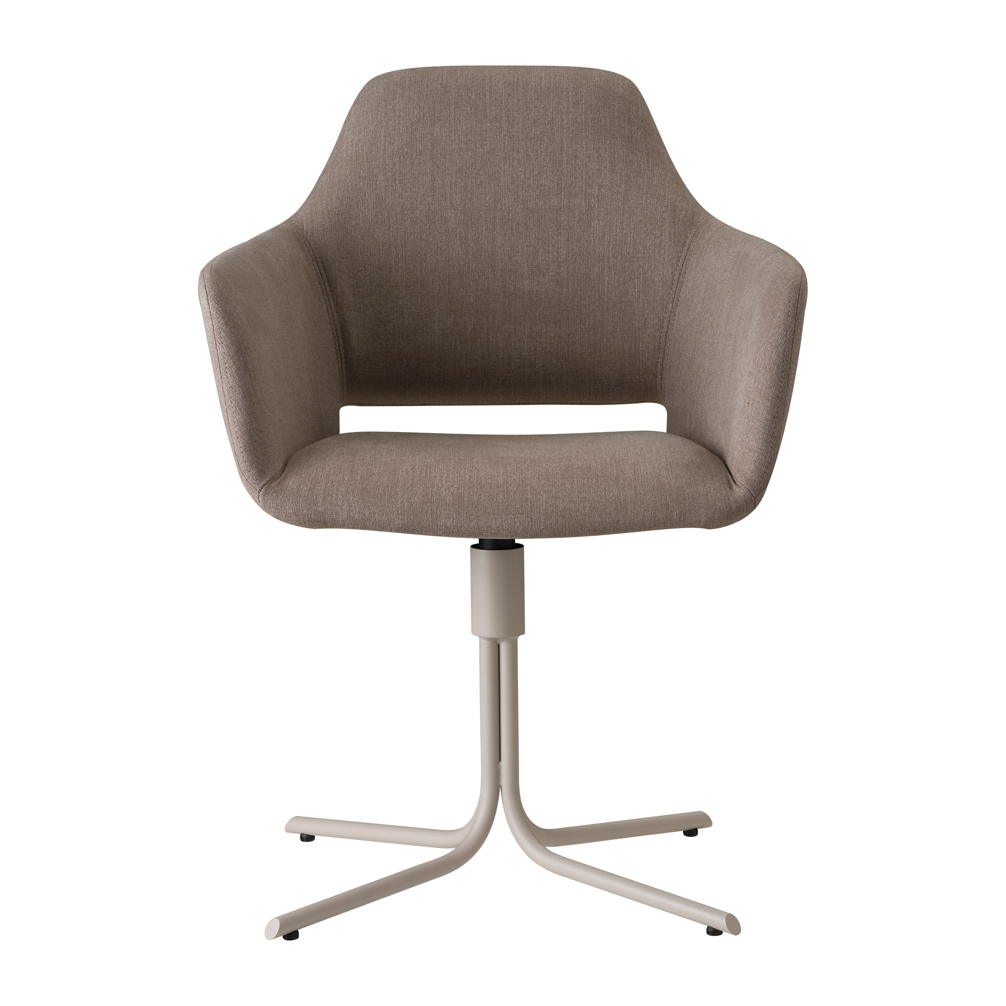 Mobitec Stuhl LOLA C3612 – Frontansicht mit markanter Rückenlehne und Armlehnen