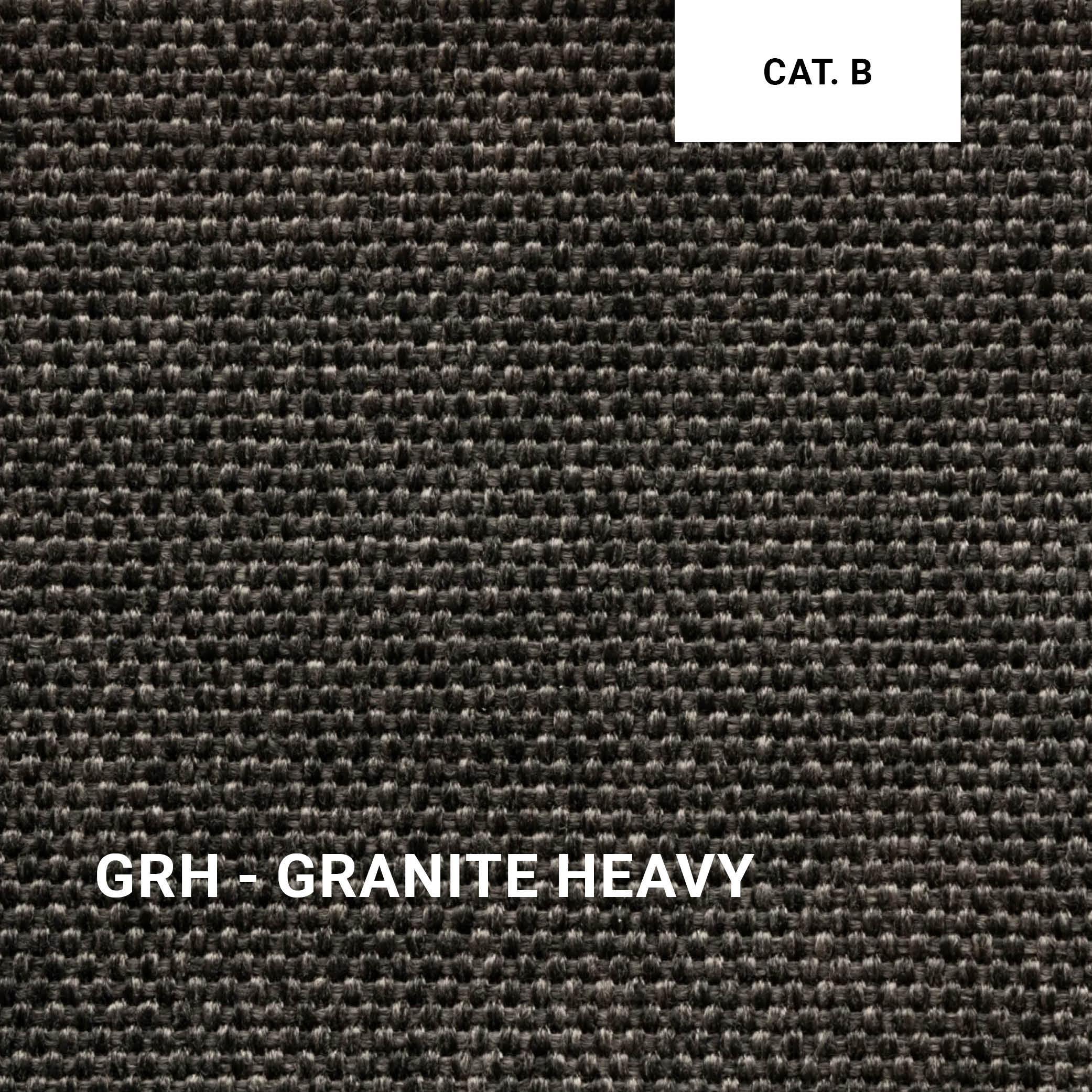 Loungeset ORGANIX 04 in Granite Heavy – satter Grauton mit schwerer Struktur für elegante Außenmöblierung