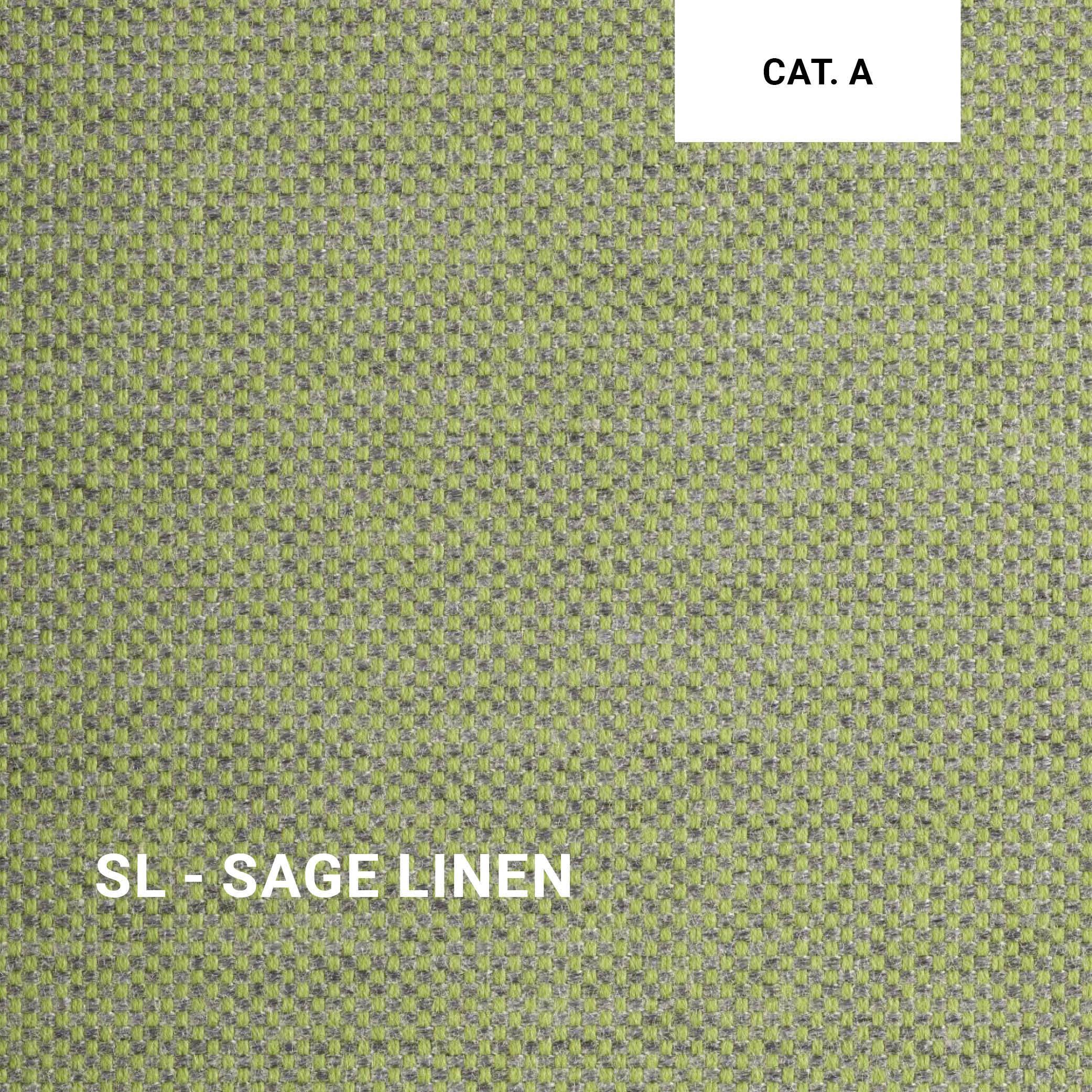 Royal Botania Loungeset 04 ORGANIX in Sage Linen – beruhigender Grünton in Leinenoptik für naturnahe Terrassen