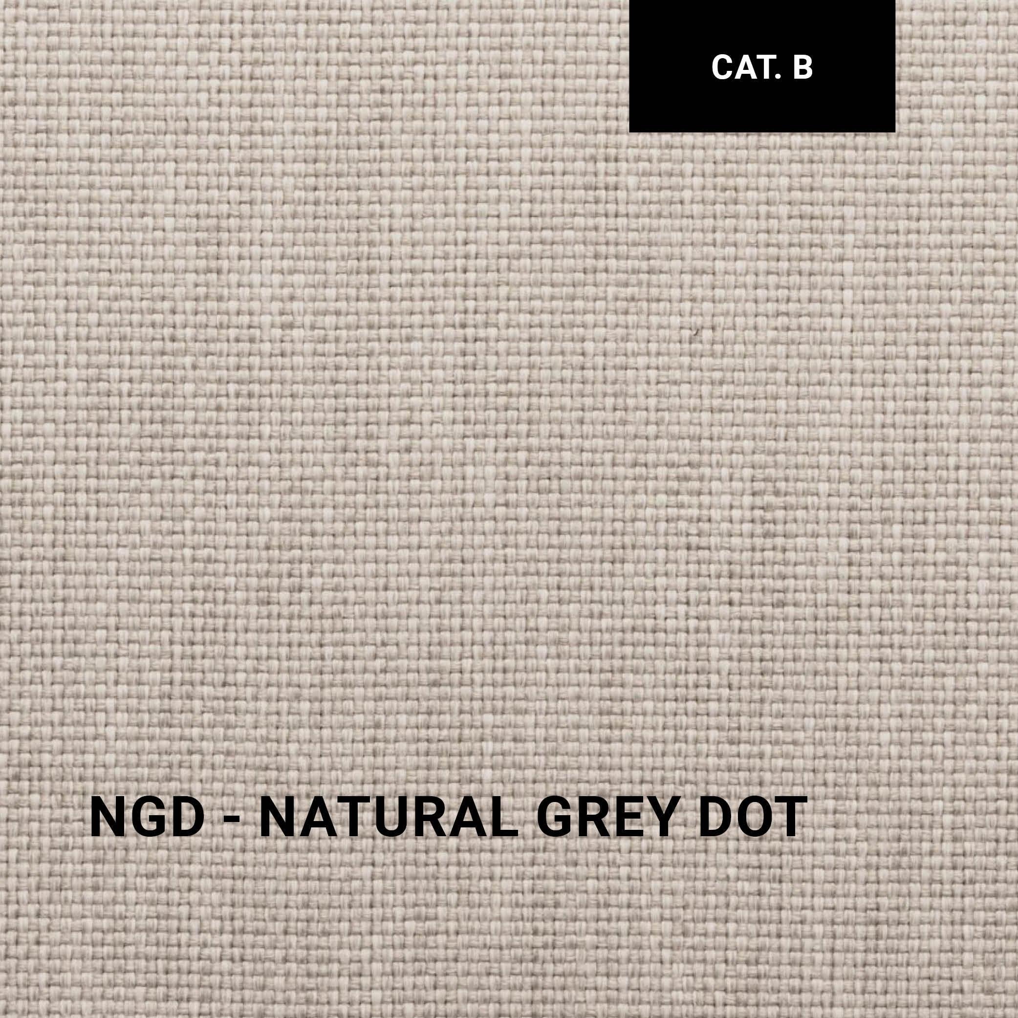 Loungeset ORGANIX 07 in Natural Grey Dot – dezentes Grau mit feiner Punktstruktur für moderne Outdoor-Möbel