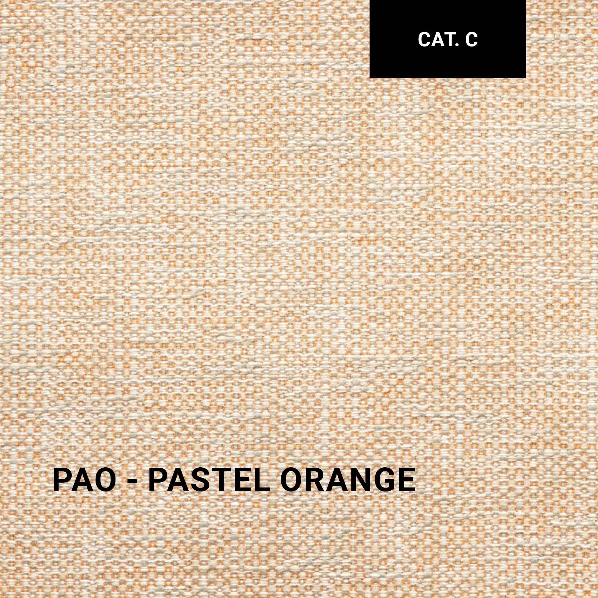 Loungeset 07 ORGANIX in Pastel Orange – sonniger, weicher Farbton für freundliche Außenräume