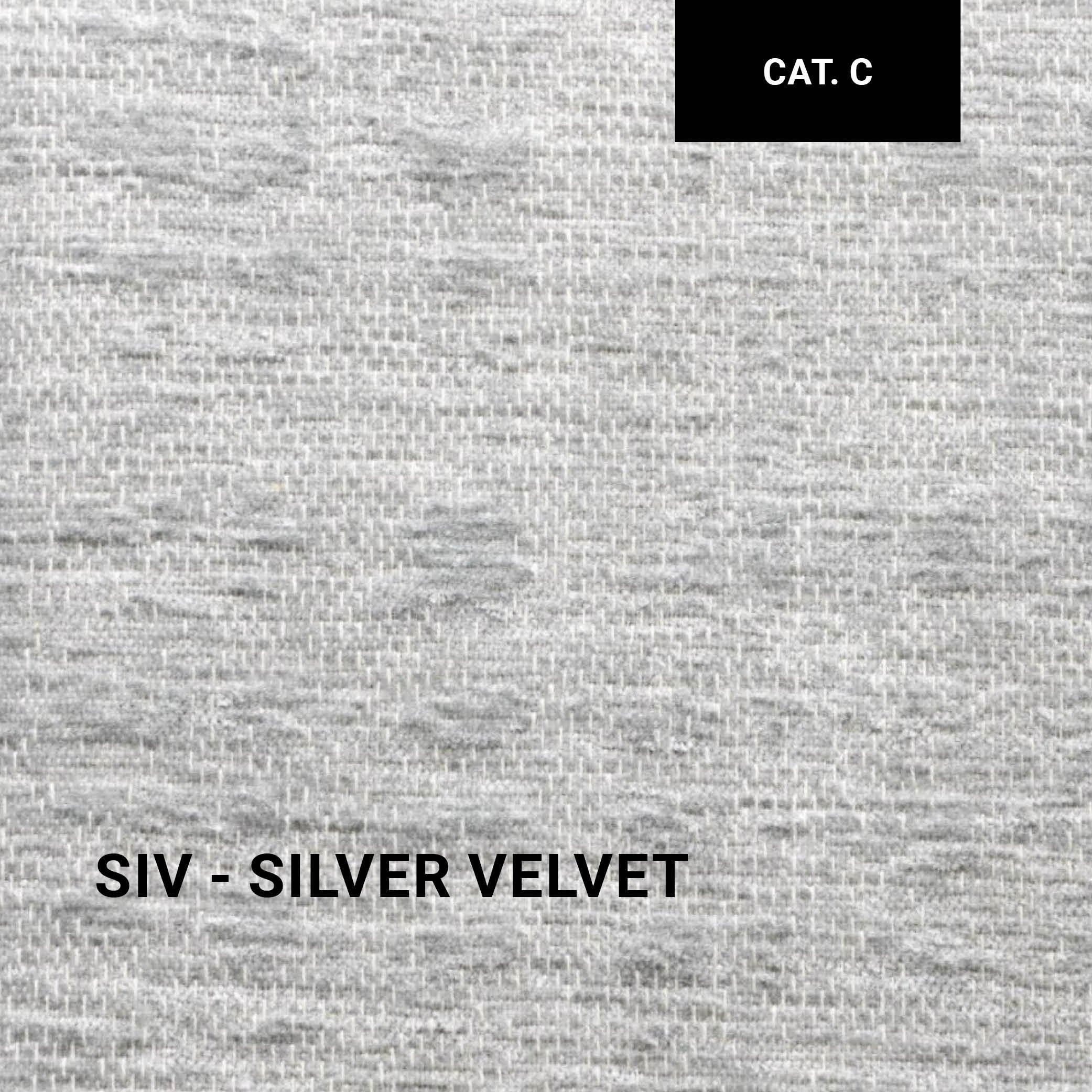 Loungeset 07 ORGANIX mit Silver Velvet – kühler Glanz und weiche Haptik in eleganter Ausstrahlung