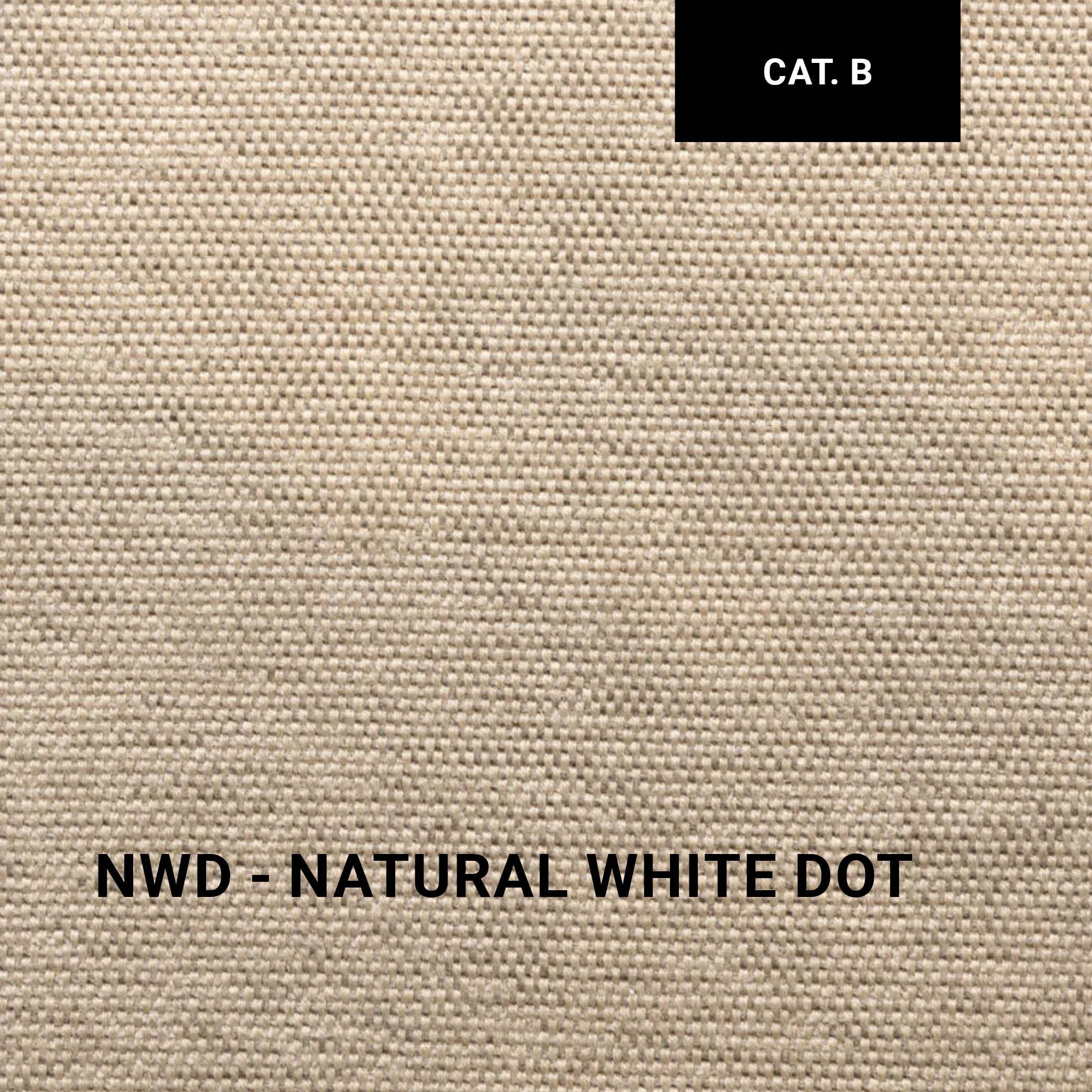 Loungeset ORGANIX 09 in Natural White Dot – stilvolle Weißvariante mit strukturierter Oberfläche und dezentem Muster