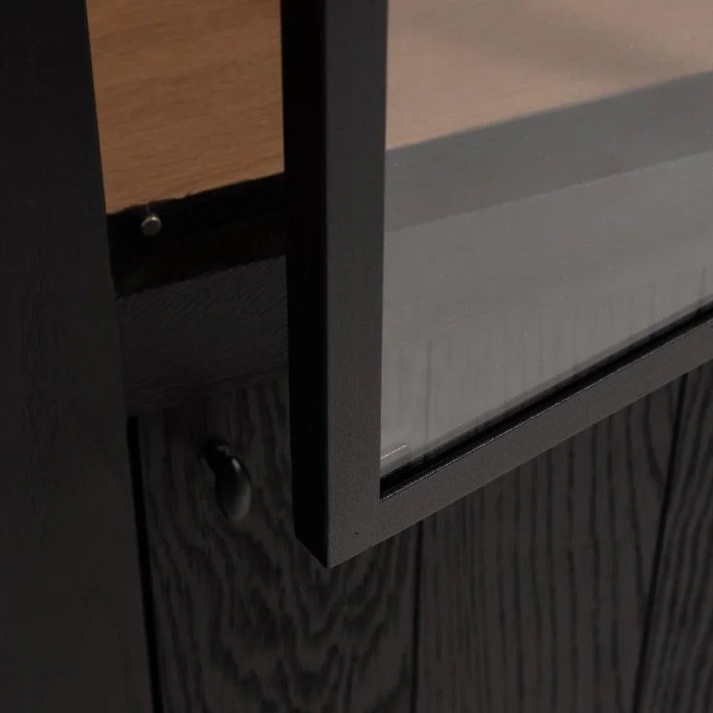 Michel Denolf - Wandschrank WOOD XL Schwarz - WOOD10/4D2DG | Homestorys