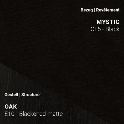 Mobitec - Stuhl LOLA C3012 - LOLA-PB22-UNI-+A-CL5-MS-BK-E10 | Homestorys