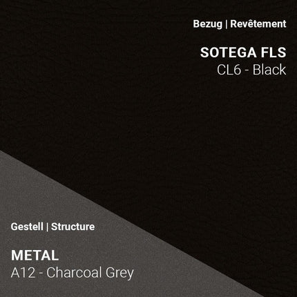 Mobitec - Stuhl LOLA C4212 - LOLA-PM31-UNI+A-CL6-SFLS-BK-A12 | Homestorys