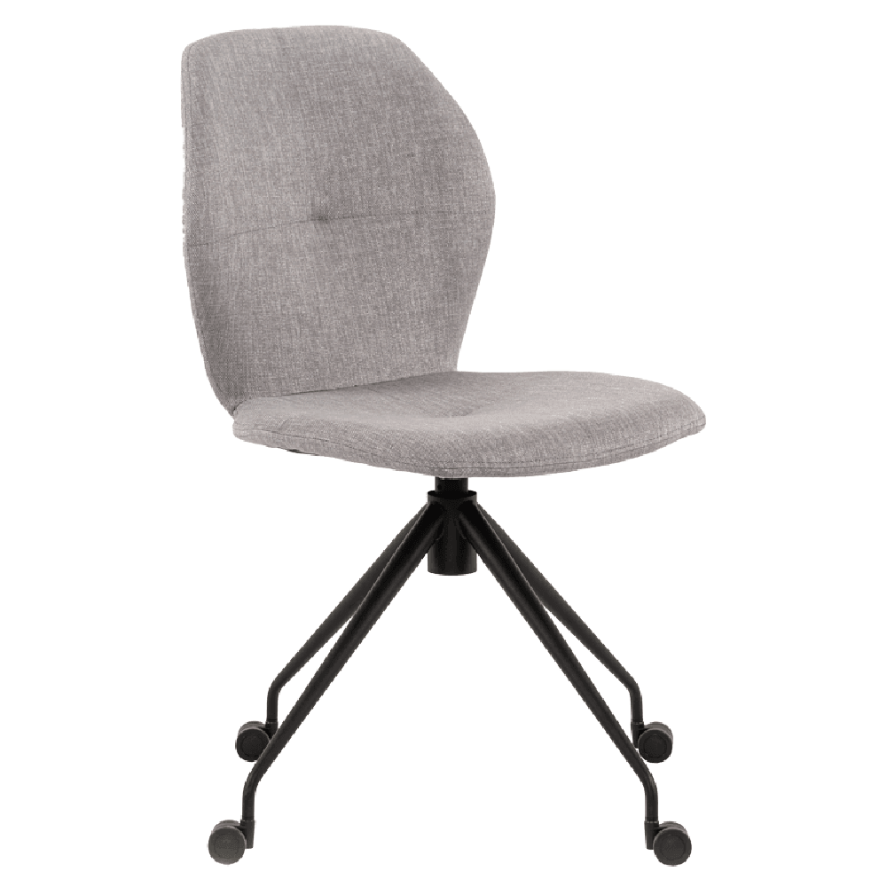 Mobitec MOOD 91 M1310 – drehbarer Bürostuhl mit klarer Silhouette und vierarmigem Metallgestell