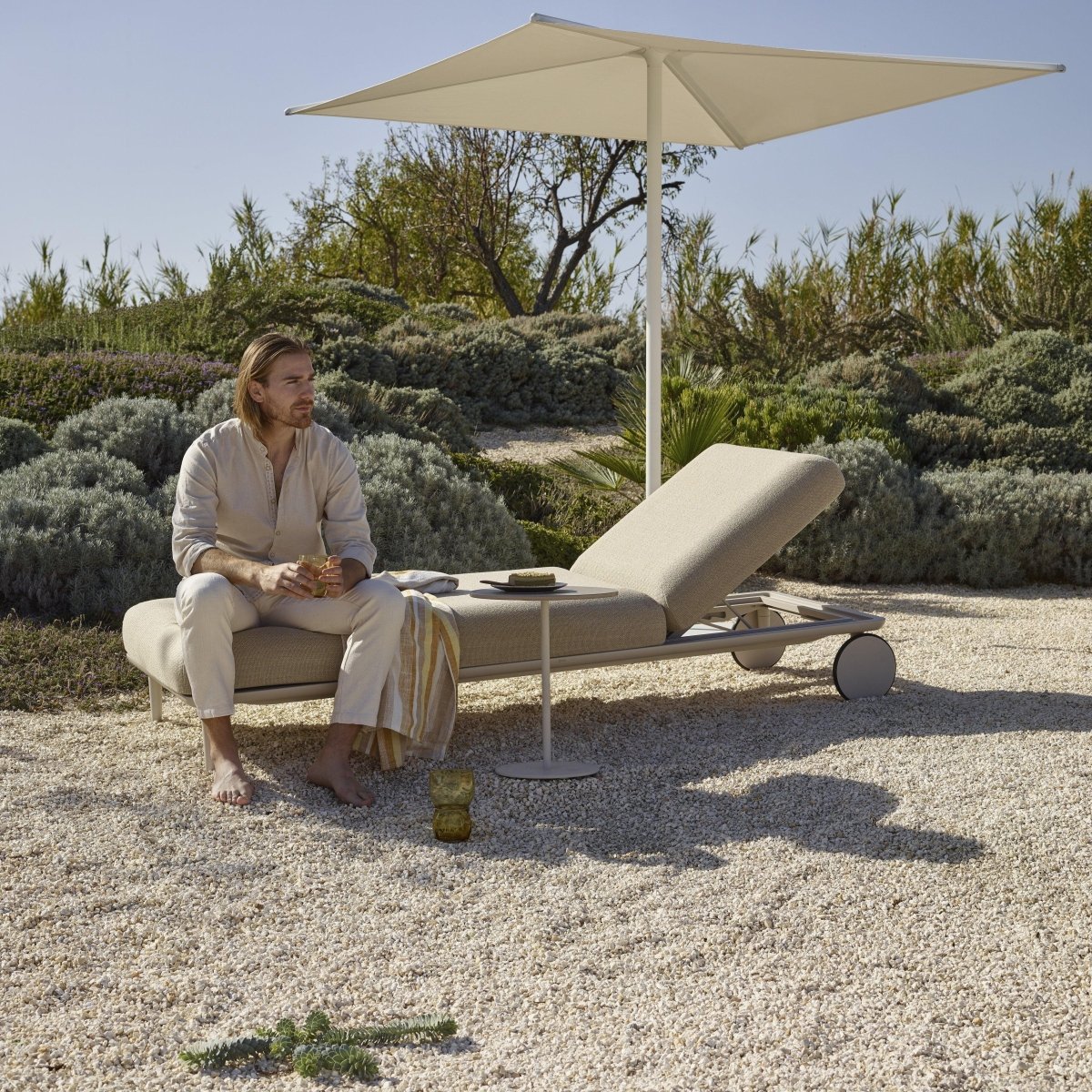 Royal Botania - Beistelltisch BUTLER Ø40 - BTL 40TXH CAWUM | Homestorys