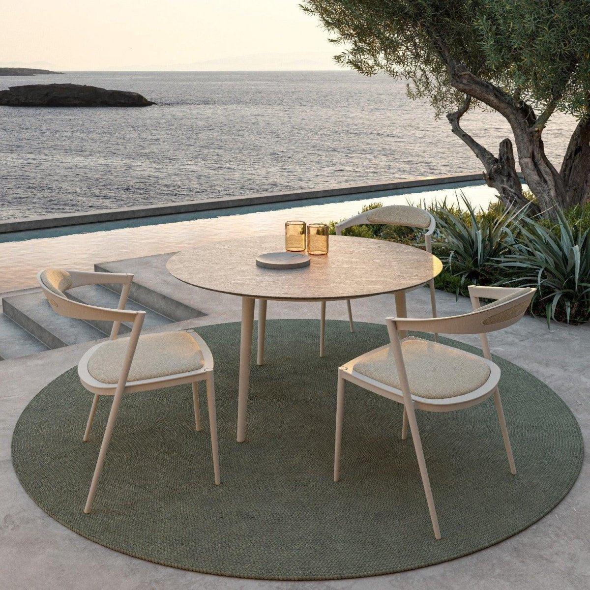 Royal Botania - Stuhl STYLETTO 55 Sand - STY 55 S | Homestorys