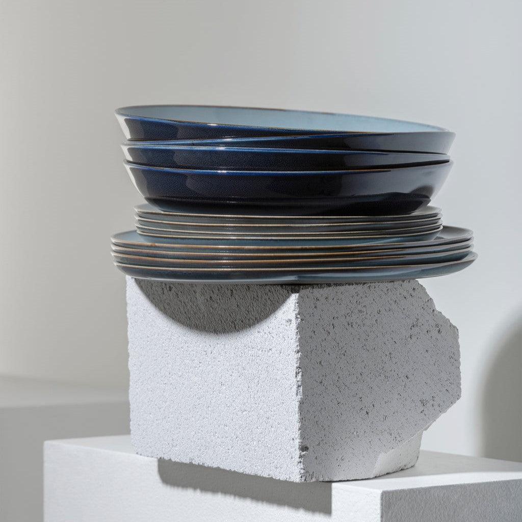 Serax - Teller - Set - TERRES DE RÊVES - 4x B5116155 + 4x B5116151 + 4x B5116178 | Homestorys