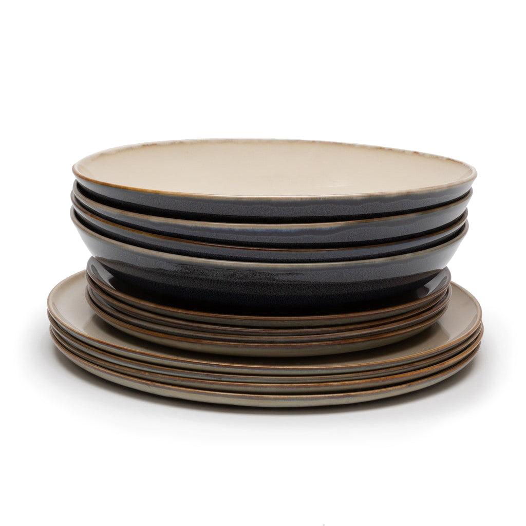 Serax - Teller - Set - TERRES DE RÊVES - 4x B5116161 + 4x B5116160 + 4x B5116181 | Homestorys