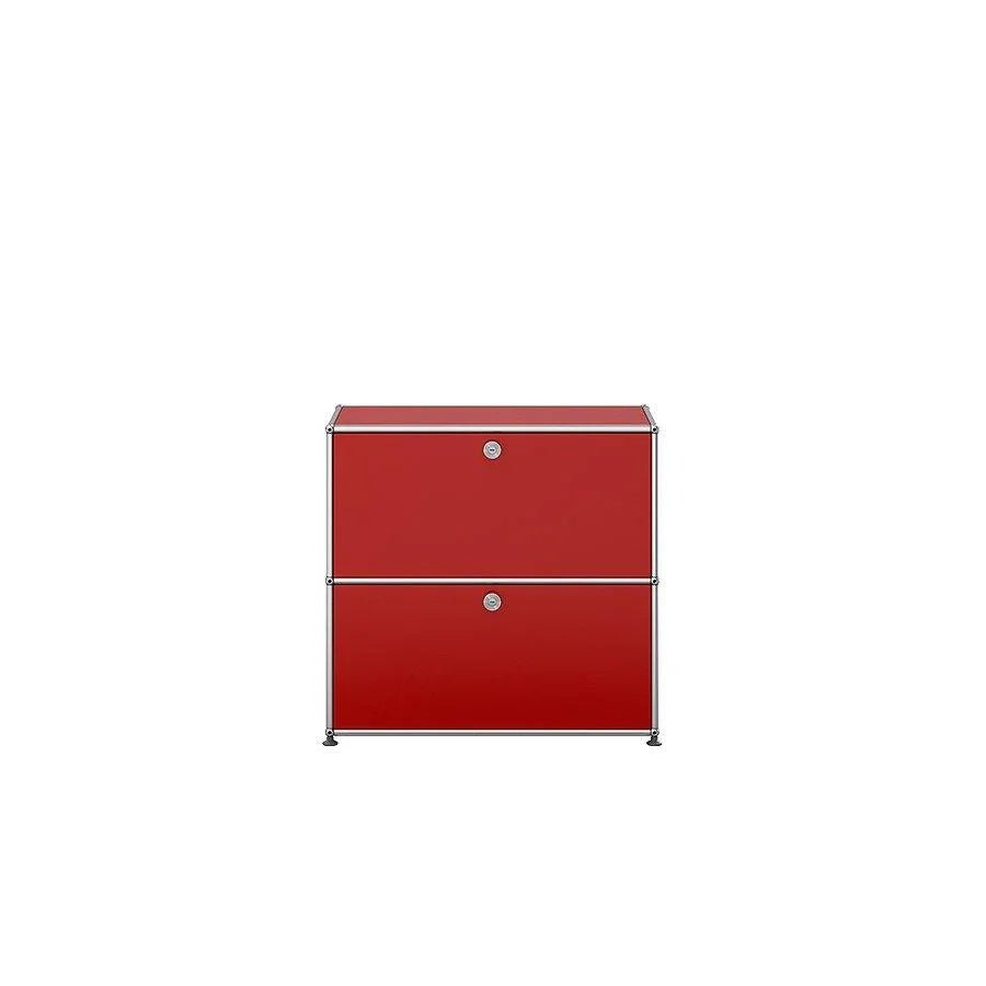 USM Haller - Kommode S2 - QS S2 USM Rubinrot | Homestorys