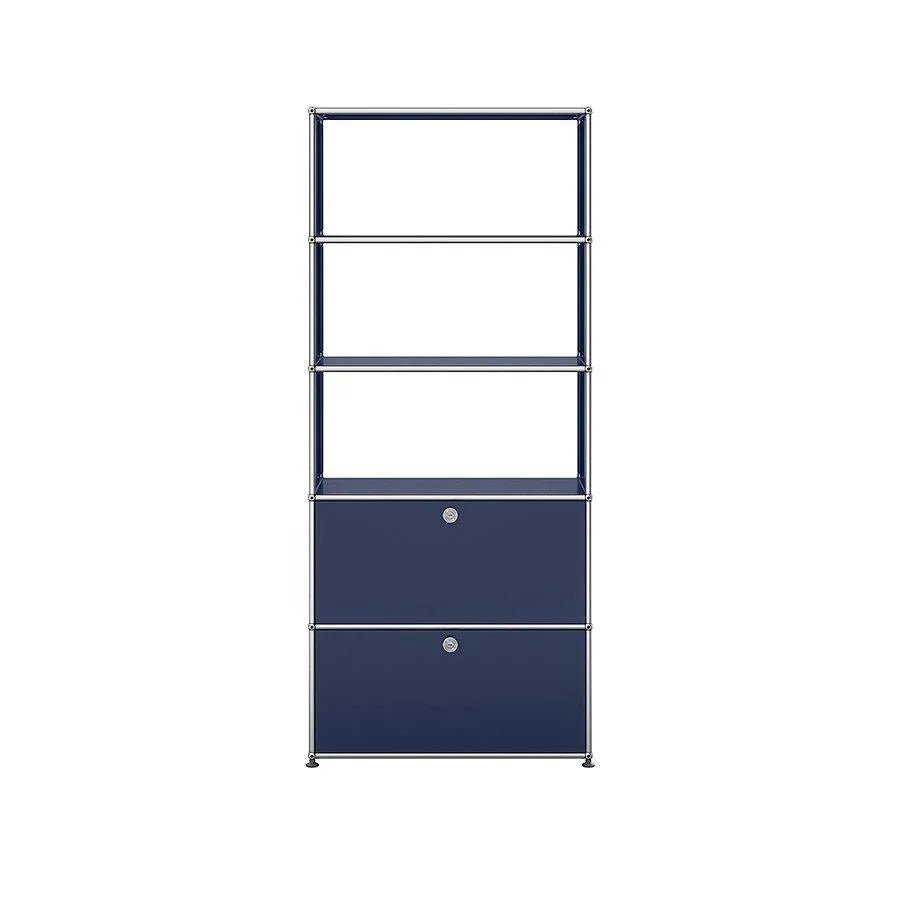 USM Haller - Regal M24 - QS M24 Stahlblau | Homestorys