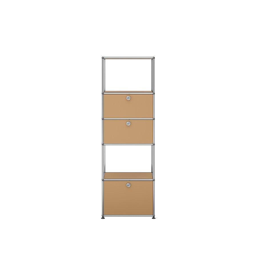 USM Regal M52 in USM Beige – stilvolles Systemregal mit natürlichem Farbton, modularer Funktionalität und großzügigem Stauraum für Büro, Wohnzimmer oder Eingangsbereich