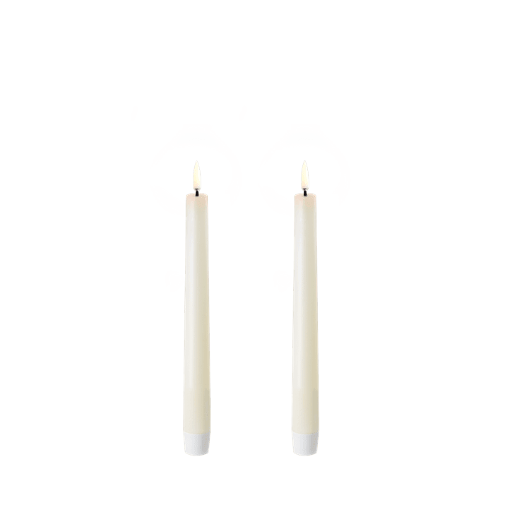 Kerzen SLIM TAPER LED Uyuni -  Ivory | Piffany | Homestorys