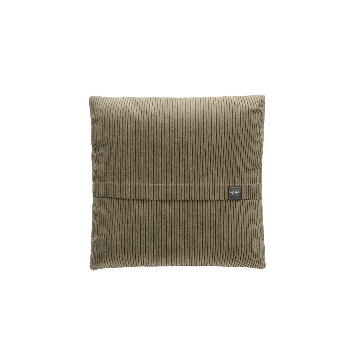 Kissen BIG PILLOW von Vetsak in Cord Velours Khaki – stilvoller Komfort für Sofa & Lounge