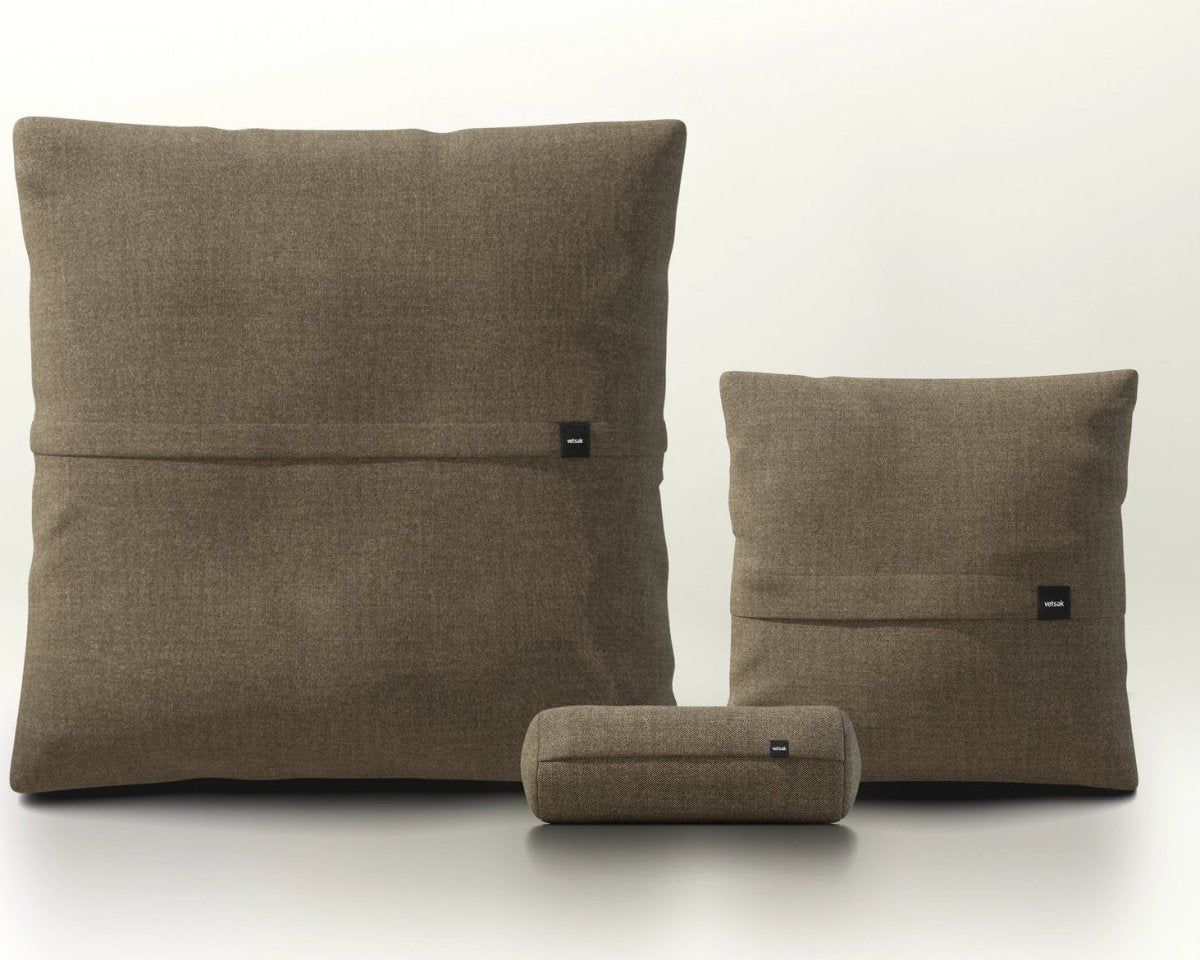 Vetsak - Gartenkissen SET 2 - vetsak-pillow-set02-Pique-Taupe | Homestorys