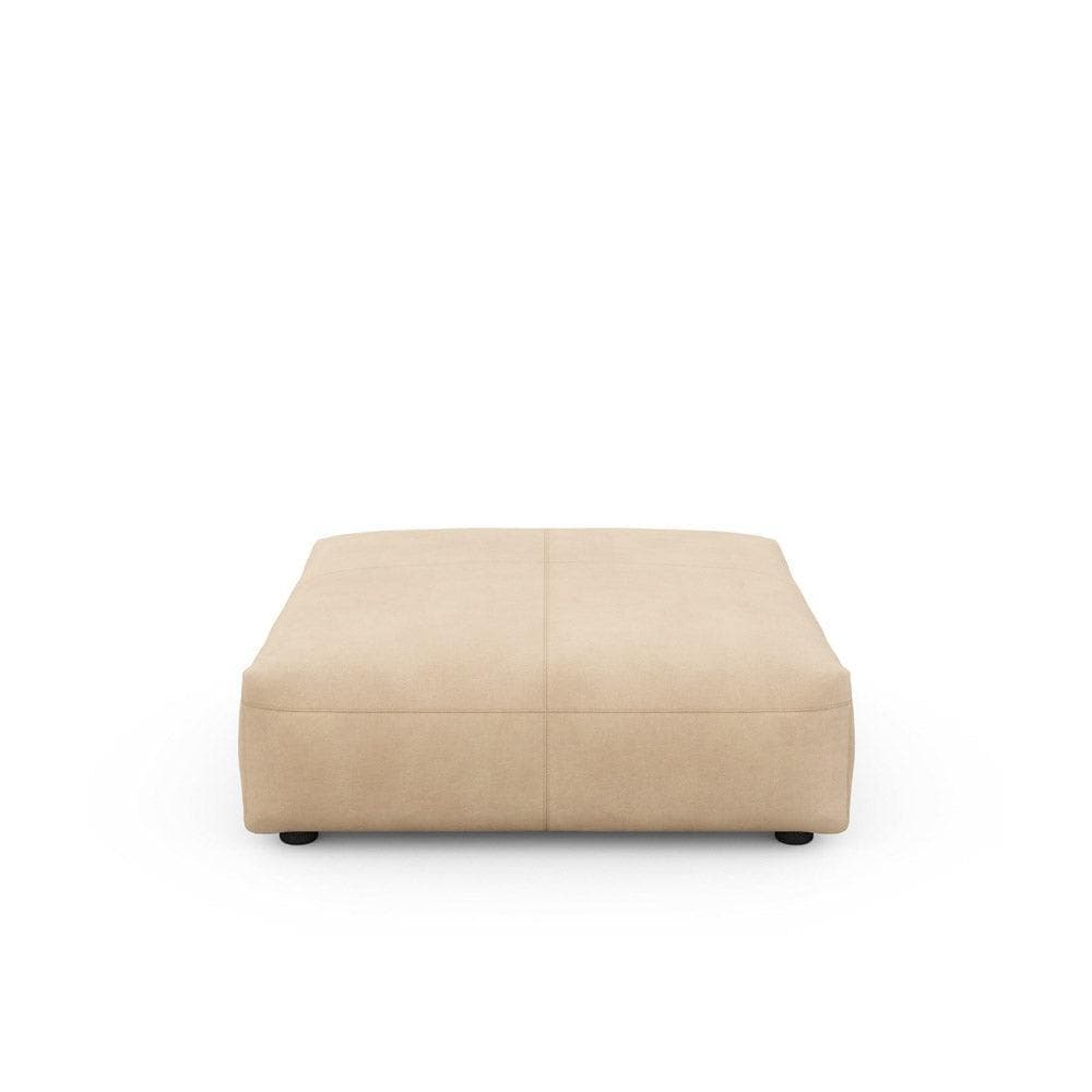 Großes Sofaelement 105x105 cm von Vetsak in Beige – elegantes Ledermodul für gemütliches Interieur