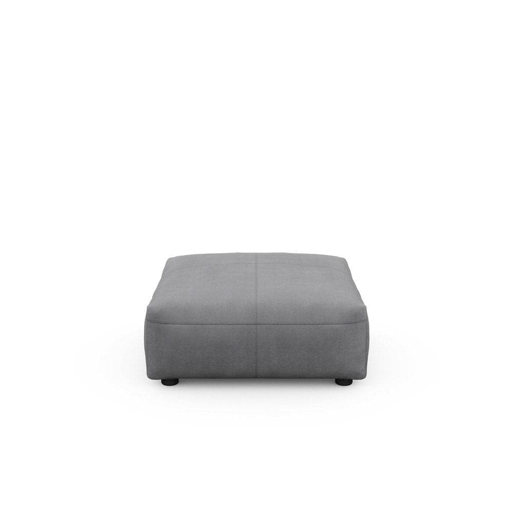 Modulares Vetsak Sofaelement Leder 84x84 in Dark Grey – kompakt, vielseitig und stilvoll