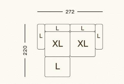 Vetsak - Modulares Sofa SET 03 -  | Homestorys