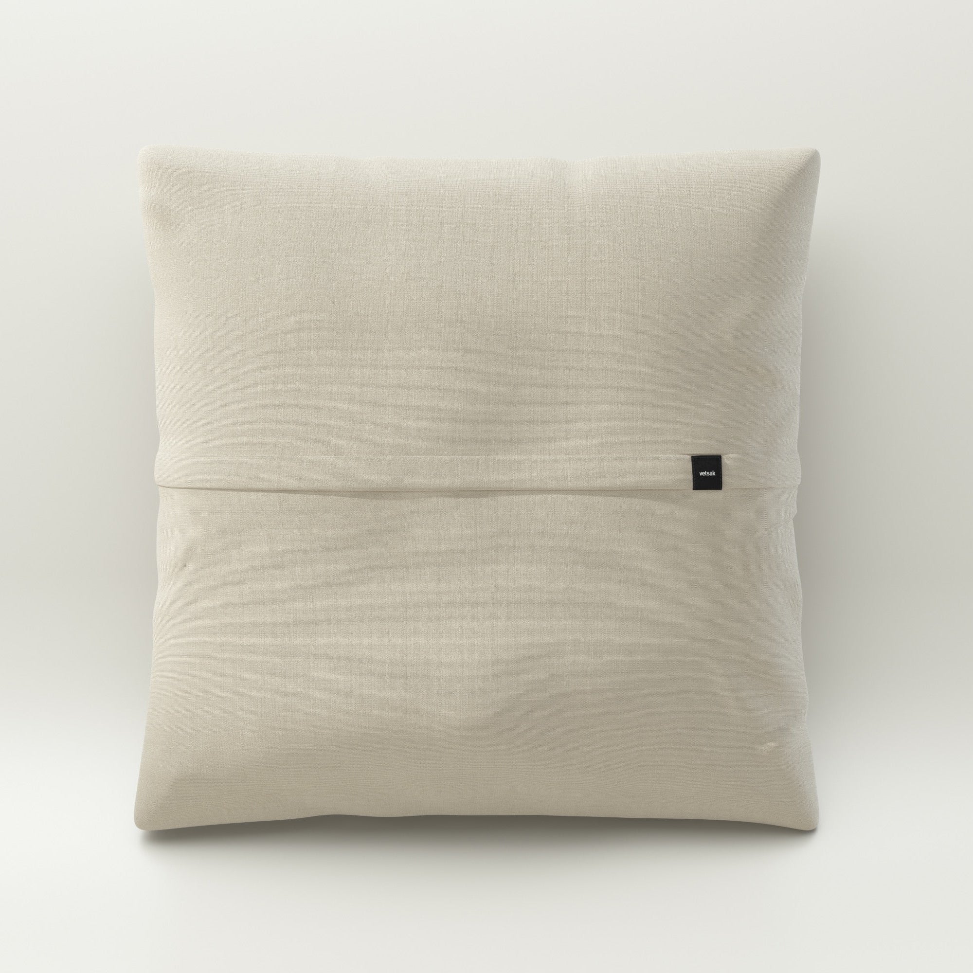 Jumbo Pillow aus Piqué Beige – elegantes Outdoor-Kissen in sanftem Beigeton mit langlebiger Struktur