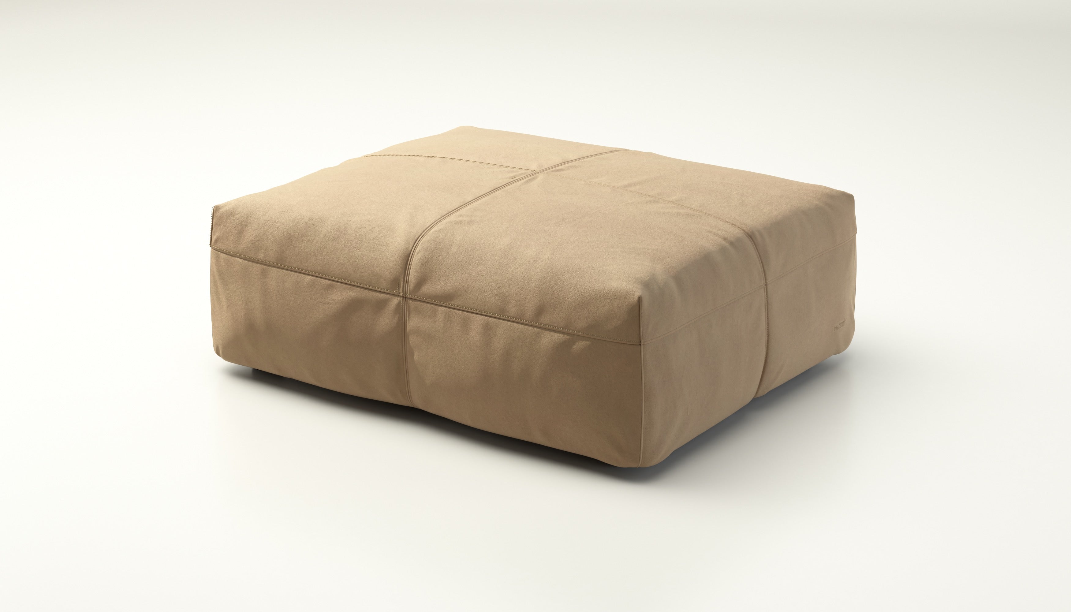 Vetsak Sofaelement Large 105x84 cm Leder Beige – klassisch, weich & stilvoll