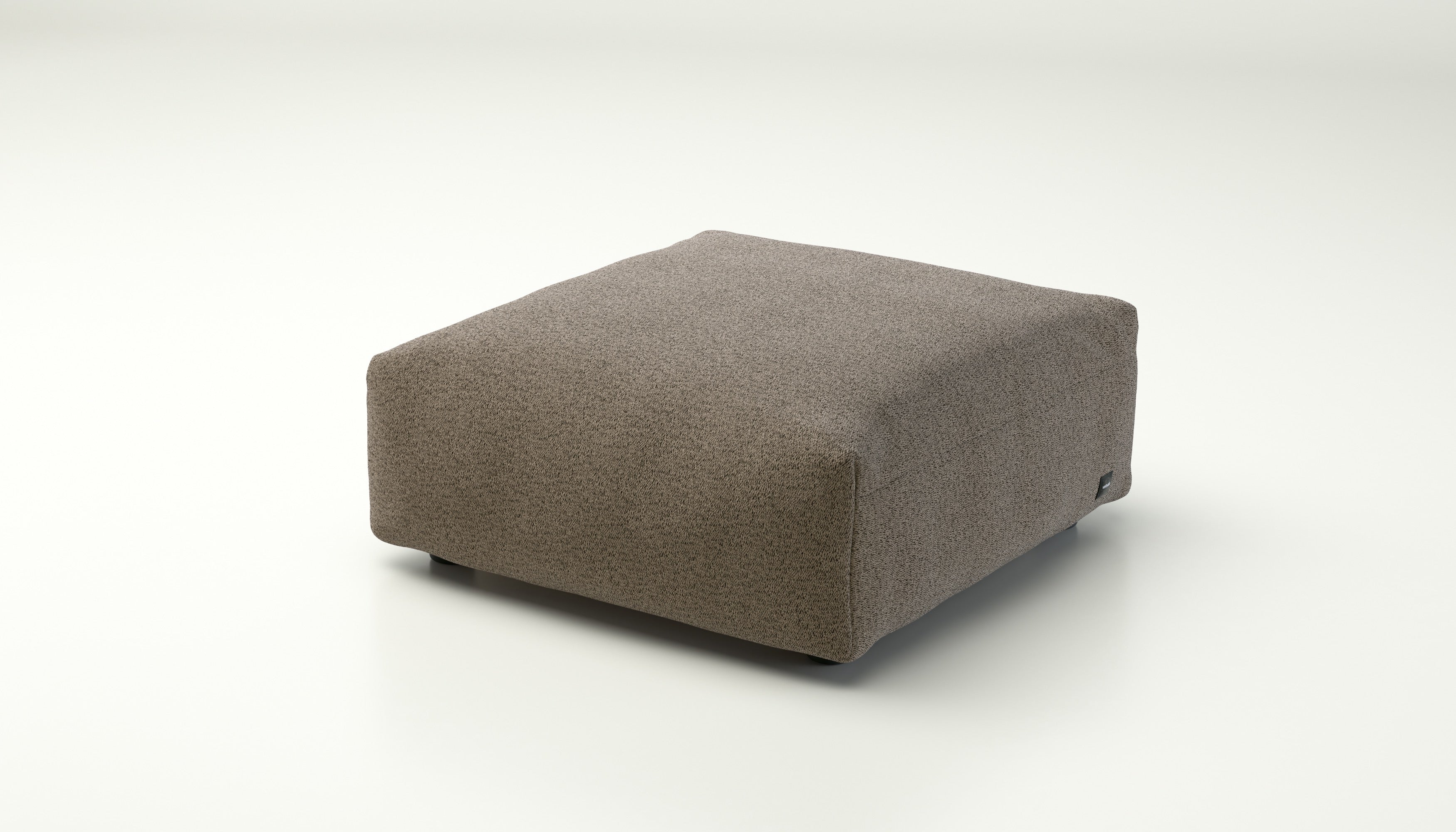 Vetsak Sofa Seat Medium 84x84 cm in Loop Loop Taupe – gemütliches Sofamodul in warmem Braun-Grau